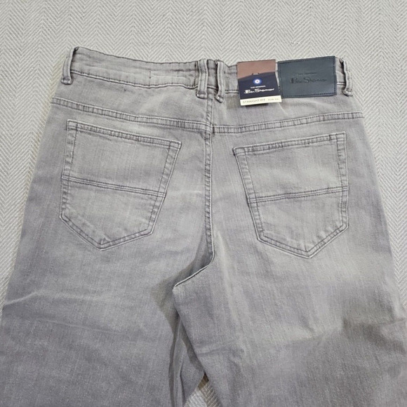 Ben Sherman Men's Straight Fit Denim Jeans Size 31x34 Pants Lunar BS11DB222 - Picture 3 of 16